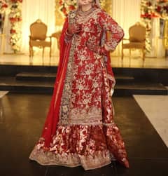 Bridal heavy embroided Rajasthani lehenga