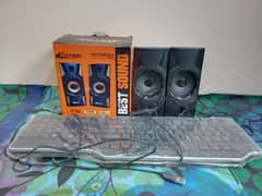 speaker and keyboard for sale
