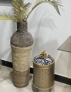 Handmade Jute 2 in 1 vase set sale