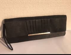 Jasper Conran Black Clutch  – Elegant Evening Handbag