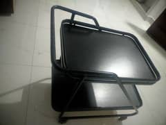Tea Trolley - All black