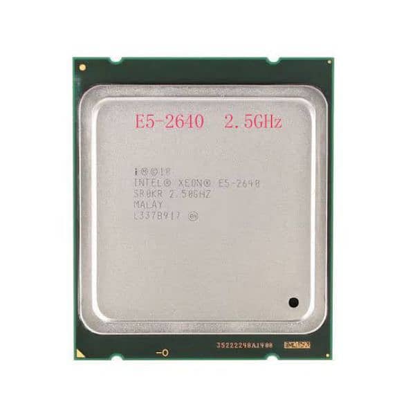 INTEL XENON E5 2640 V1  workstation Processor for sale 1