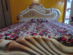 Mattress kailava Bed full size dressing table or showcase 10 by 9