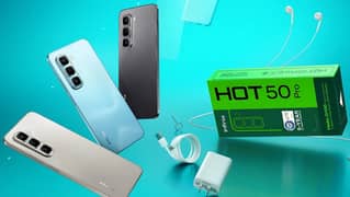 Infinix Hot 50 Pro (8/128GB) Available On Easy Installment Plan