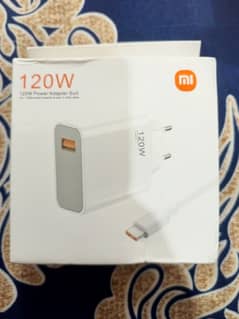 xiaomi 120W charger. brand new contact: 03204081232