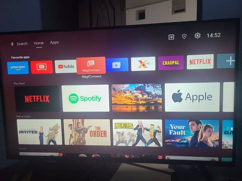 TCL 50" Android Led with original remote 0
