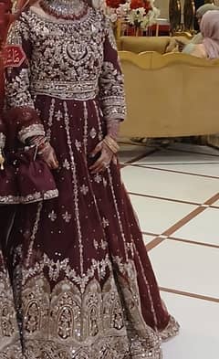 bridal dress for barat