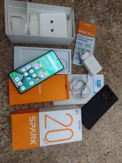 techno spark 20 Pro plus 8 + 8 ram 256 GB memory with 6 month warranty