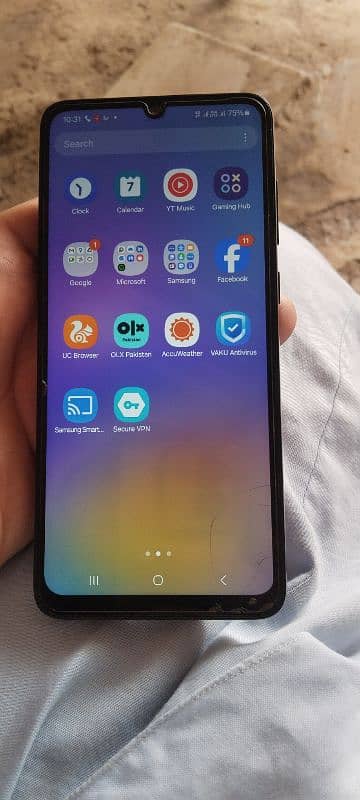 Samsung A05 10 by 10 condition only box ram 6 memory 128 2