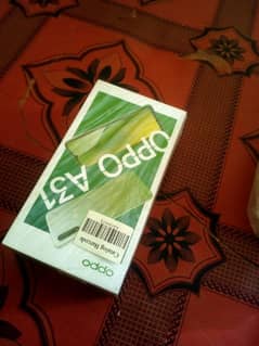 oppo A31 6/128 box open 1 month use complete saman with box