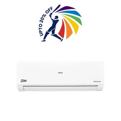 Haier DC inveter 1 Ton Available On Easy Installment Plan