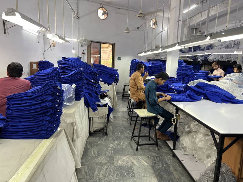 Threading , Checking, Press and Packing Department 1