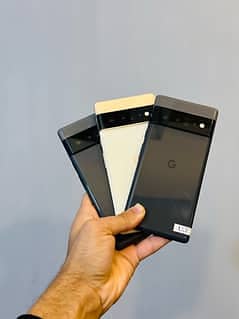Google Pixel 6a, 6, 6pro 128GB, 512GB Offical PTA Waterpacked Stock