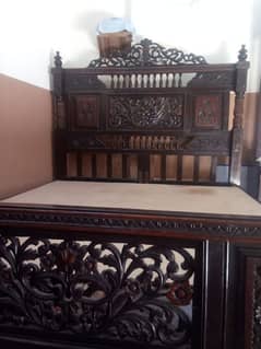 Double Bed, two side tables and Dressing For Sale