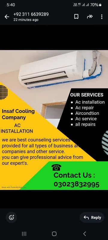 Ac Repairing Ac Service Ac installation & Dc inverter card Repairing 2