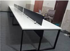 workstation,computer table,office table،table for 6person