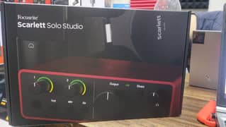 Focusrite Scarlett Solo Studio 4th Fourth Generation