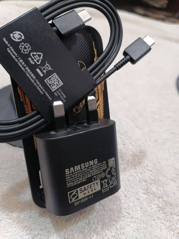 SAMSUNG note20 ultra box pulled SUPER FAST charger set 2