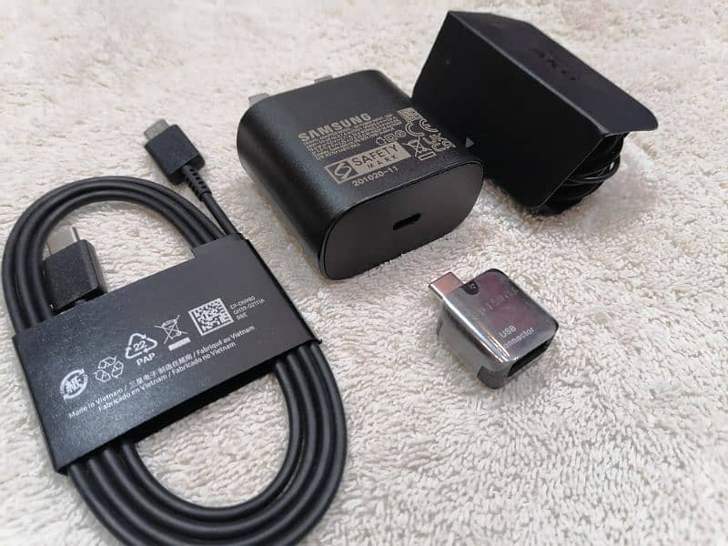 SAMSUNG note20 ultra box pulled SUPER FAST charger set 5