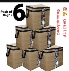 Dust proof storage bags . pack of 6