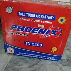 kabular tall betries TX 2500 new with werenty cards packed betries