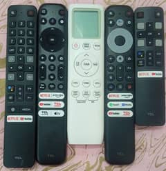 LG TCL Samsung HAier remotes available
