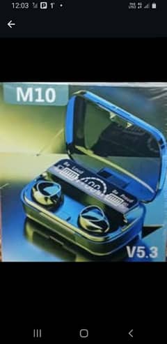 M10 earbuds TWS (0316 2159070)
