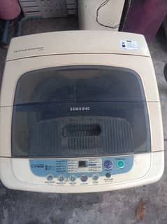 Samsung fully automatic washing and dryer machine with fitting pipe