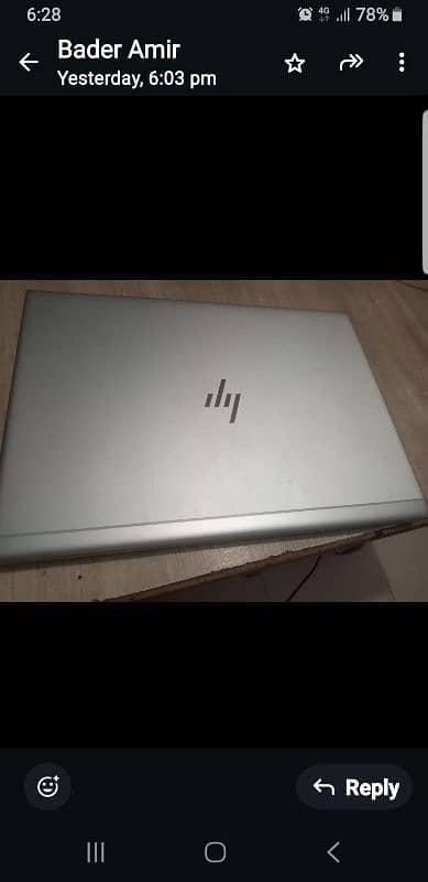 HP Elite Book i5 8th Generation 8