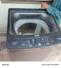 haier washing machine