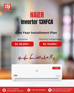 Haier DC INV 13HFCA Available  On Easy Installment Plan