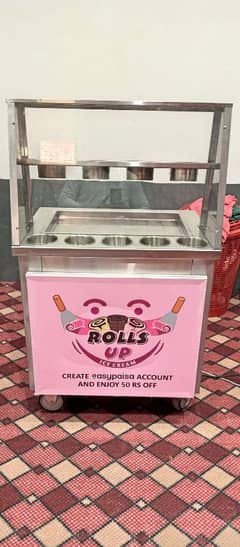 Roll Ice Cream Machine For Sale With Recipe