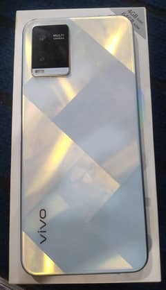 vivo y21 4+64 complete box