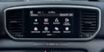 Infotainment System of Kia Sportage