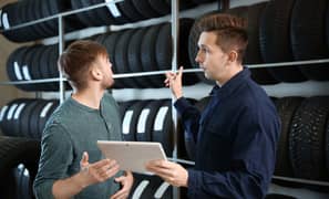 TYRES CUSTOMER DEALING AND VIDEOGRAPHY JOB
