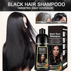 Subaru 3-in-1 Black Hair Color Shampoo Long-Lasting Hair Dye