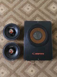 Cadence Under seat Subwoofer with builtin 2 channel amplifier