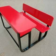iron school desk