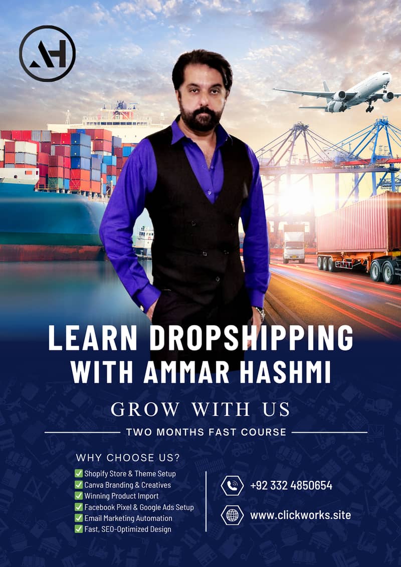LEARN DROPSHIPPING WITH AMMAR HASHMI 0