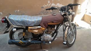 Cg125 special edition gold