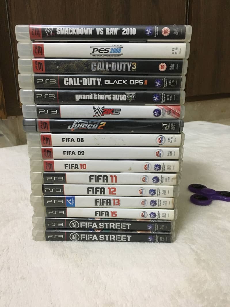 PS3 Games (FiFa,GTA5,WWE,PES,Call Of Duty) 0
