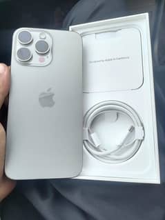 Iphone 15Pro Max 256GB PTA approve HK