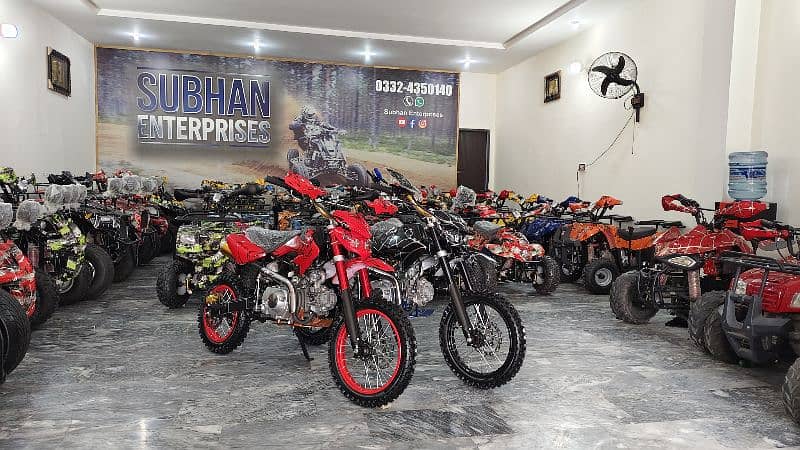 Latest 2025 Branded 70cc Mini Trail & Atv Bikes At SUBHAN ENTERPRISES 0