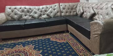6 seater L shaped sofa