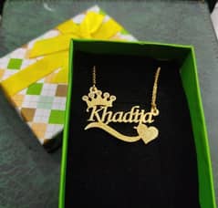 Customized gold and sliver plated jewelry  Order Now
