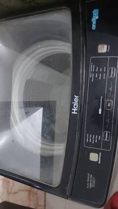 haier one touch washing machine dryer