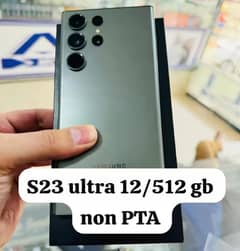 SAMSUNG S23 ULTRA 12/512 NON PTA FACTORY BOX