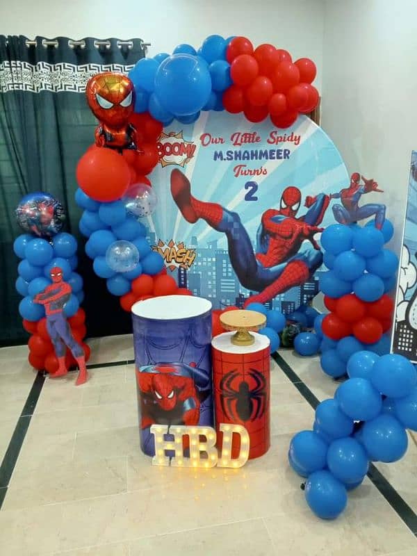 Birthday Decor/,balloon decor/flowers decoration/DJ SOUND/Event planer 1