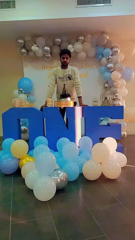 Birthday Decor/,balloon decor/flowers decoration/DJ SOUND/Event planer 11