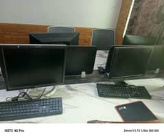 Table, Chairs and PCs